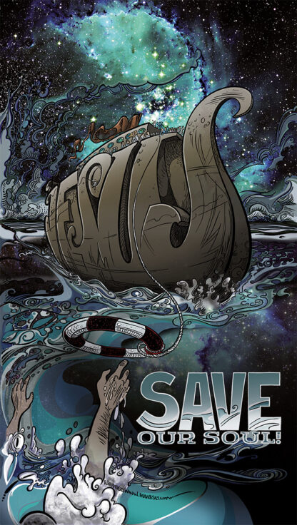 Poster « Save Our Soul » – Atelier Auderset