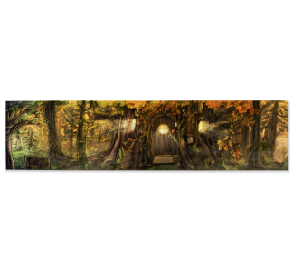 Tableau Rendez-vous dans la forêt 3 (120X30 cm)