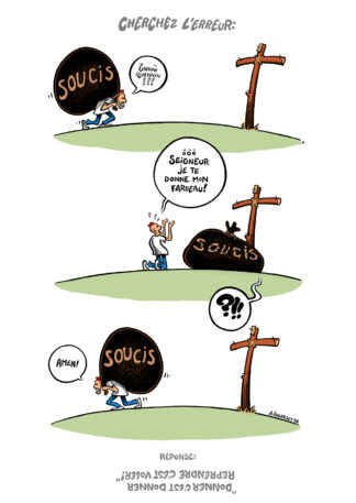 Carte postale "Cherchez l'erreur"