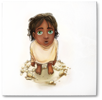 Tableau "Jim" 20x20x2